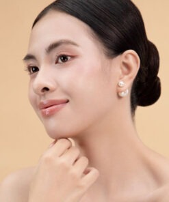 Bông tai ngọc trai Dior South Sea Vàng Kim – Vẻ đẹp sang trọng từ Shinepearl