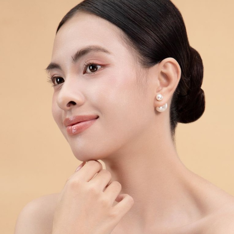 Bông tai ngọc trai Dior South Sea Vàng Kim – Vẻ đẹp sang trọng từ Shinepearl