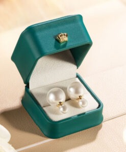 Bông Tai Ngọc Trai Akoya Trắng Ngà Kiểu Dáng Dior SP5250 Trang sức ngọc trai Shine Pearl thương hiệu Trẻ đầy Năng Động