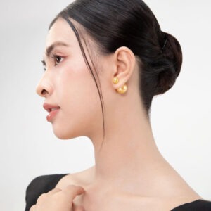Bông tai ngọc trai Dior South Sea Vàng Kim – Vẻ đẹp sang trọng từ Shinepearl