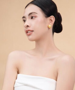 Bông tai ngọc trai Dior South Sea Vàng Kim – Vẻ đẹp sang trọng từ Shinepearl