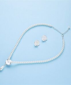 Bộ chuỗi Trai Vip Akoya Trắng Ngà 7mm - Ngọc trai Shine Pearl