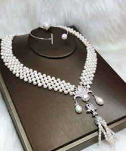 Bộ Sản Phẩm Chế Tác Ngọc Trai Akoya Nước Mặn CTAK6801