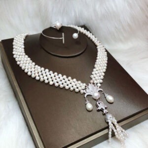 Bộ Sản Phẩm Chế Tác Ngọc Trai Akoya Nước Mặn CTAK6801